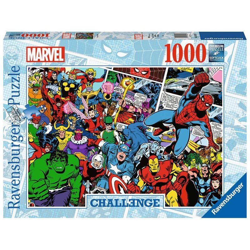 Challenge Marvel 1000 bitars pussel