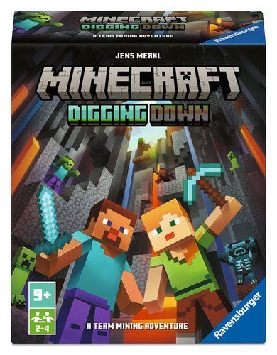 Minecraft Digging Down Kort Spel