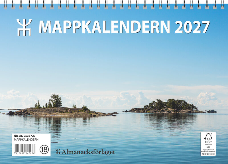 Väggkalender - Mappkalendern FSC