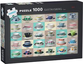 Pussel Gustavsbergs, cups, 1000 bitar