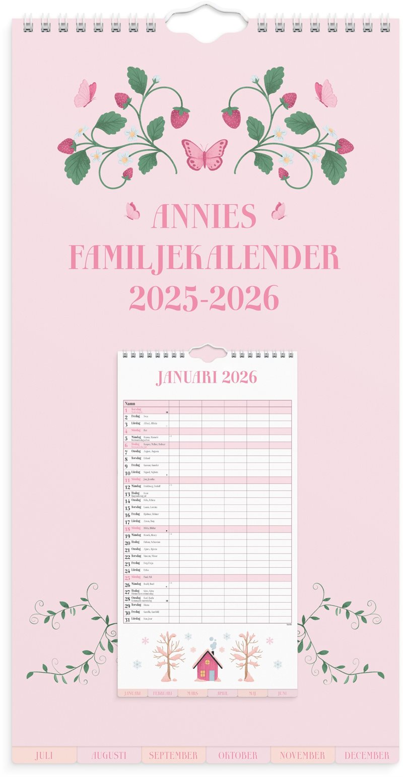 Familjekalender 25/26 Annies