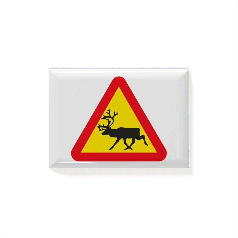 Magnet Ren Varning