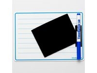 Whiteboard kontorstavla A5 linjerad