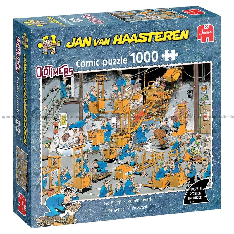 Pussel JVH Oldtimers- Go Forth! 1000 bitar