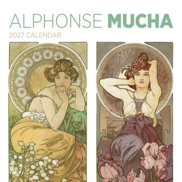 Alphonse Mucha : 2027 Wall Calendar