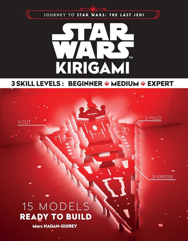 Star wars kirigami - 15 cut and fold ships from across the galaxy