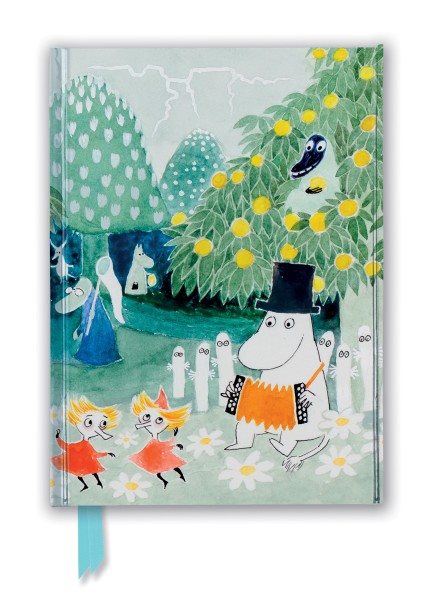 Moomin: Cover of Finn Family Moomintroll (Foiled Journal) Linjerad