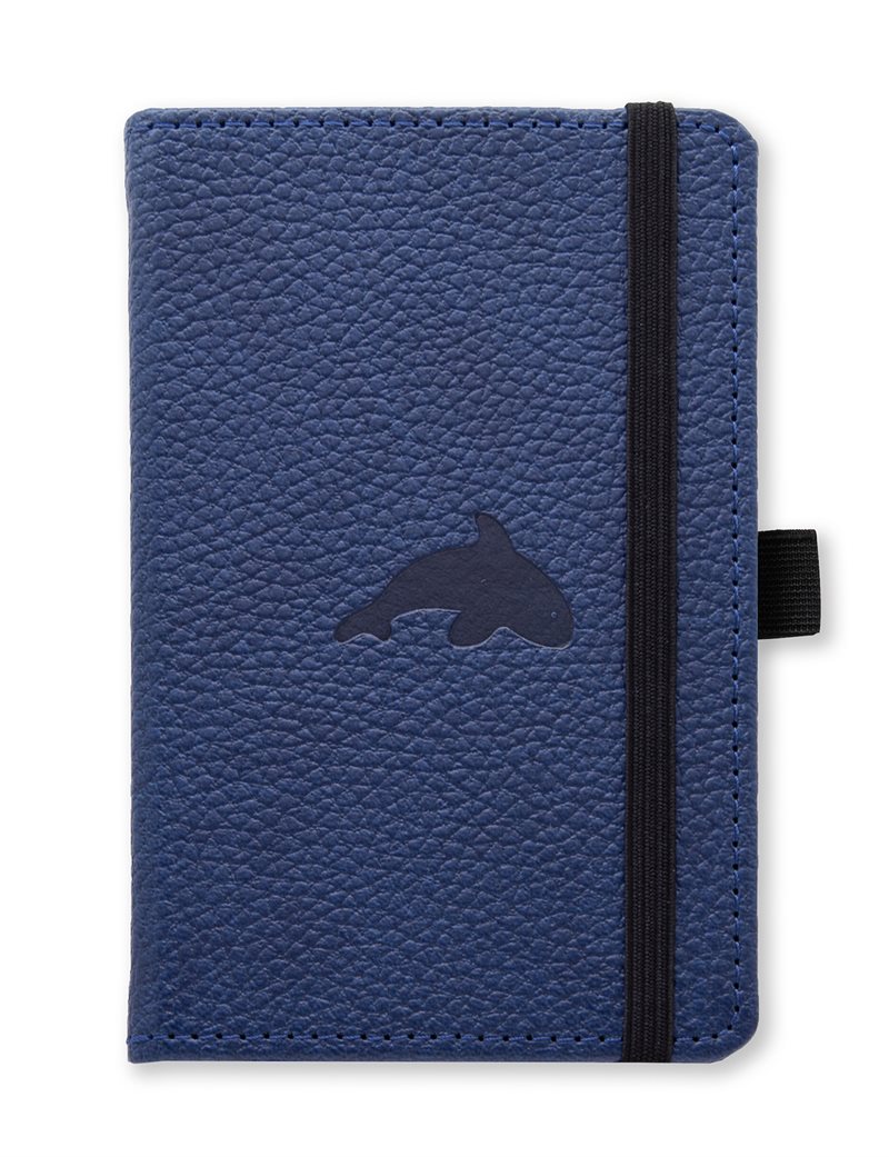 Dingbats* Wildlife A6 Pocket Lined - Blue Whale Notebook
