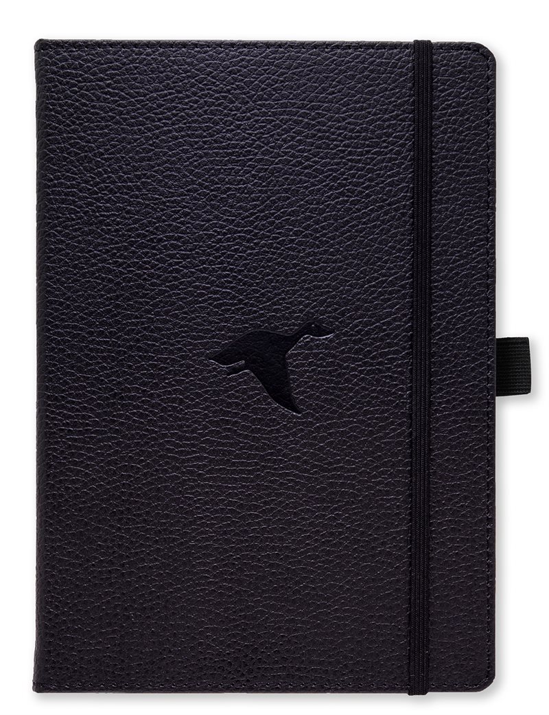 Dingbats* Wildlife A5+ Graph - Black Duck Notebook