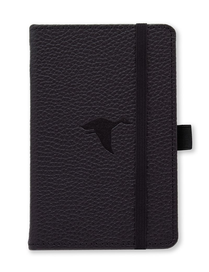 Dingbats* Wildlife A6 Pocket Dotted - Black Duck Notebook