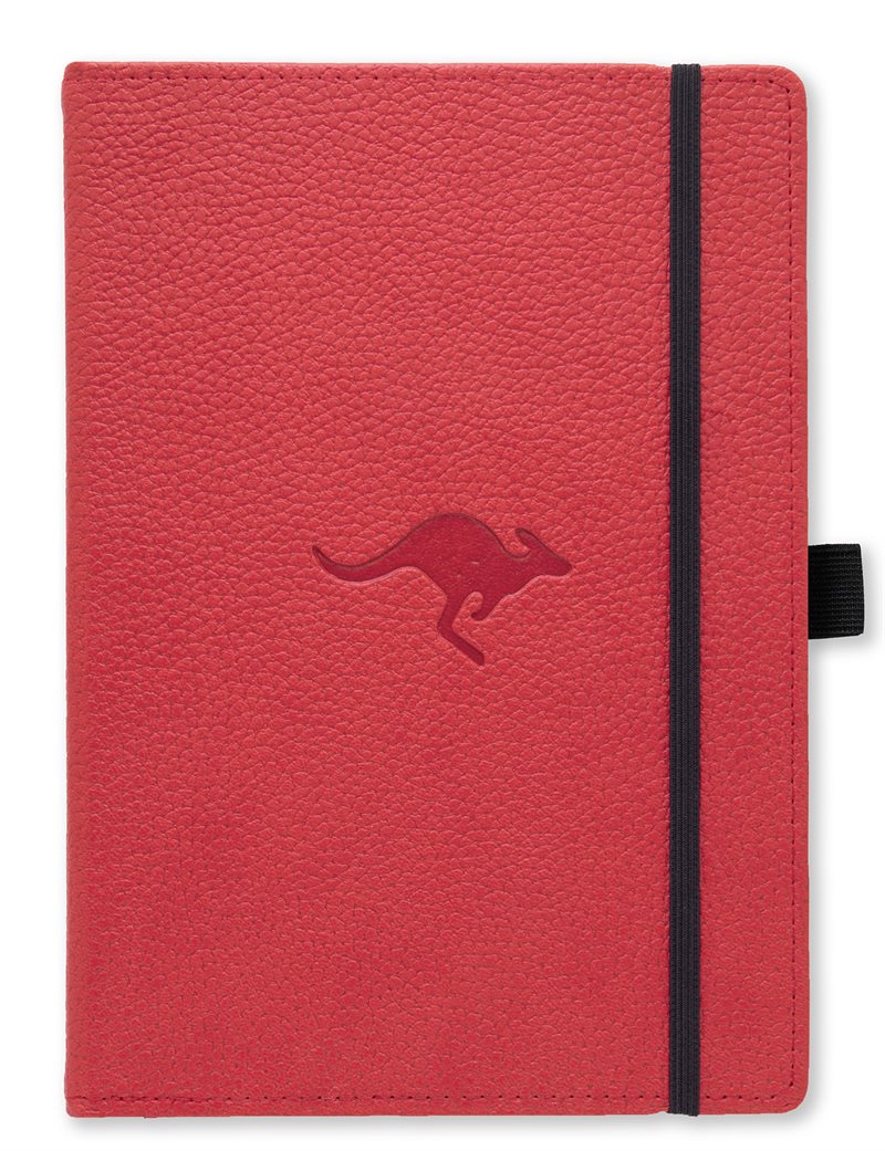 Dingbats* Wildlife A5+ Graph - Red Kangaroo Notebook