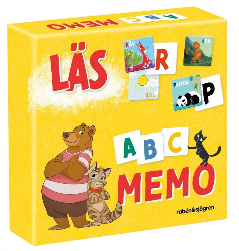 LÄS ABC-memo : 58 kort