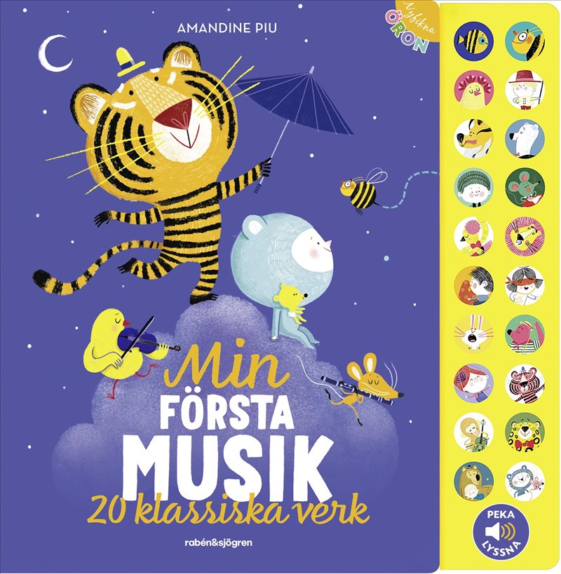 Nyfikna öron  - Min första musik : 20 klassiska verk