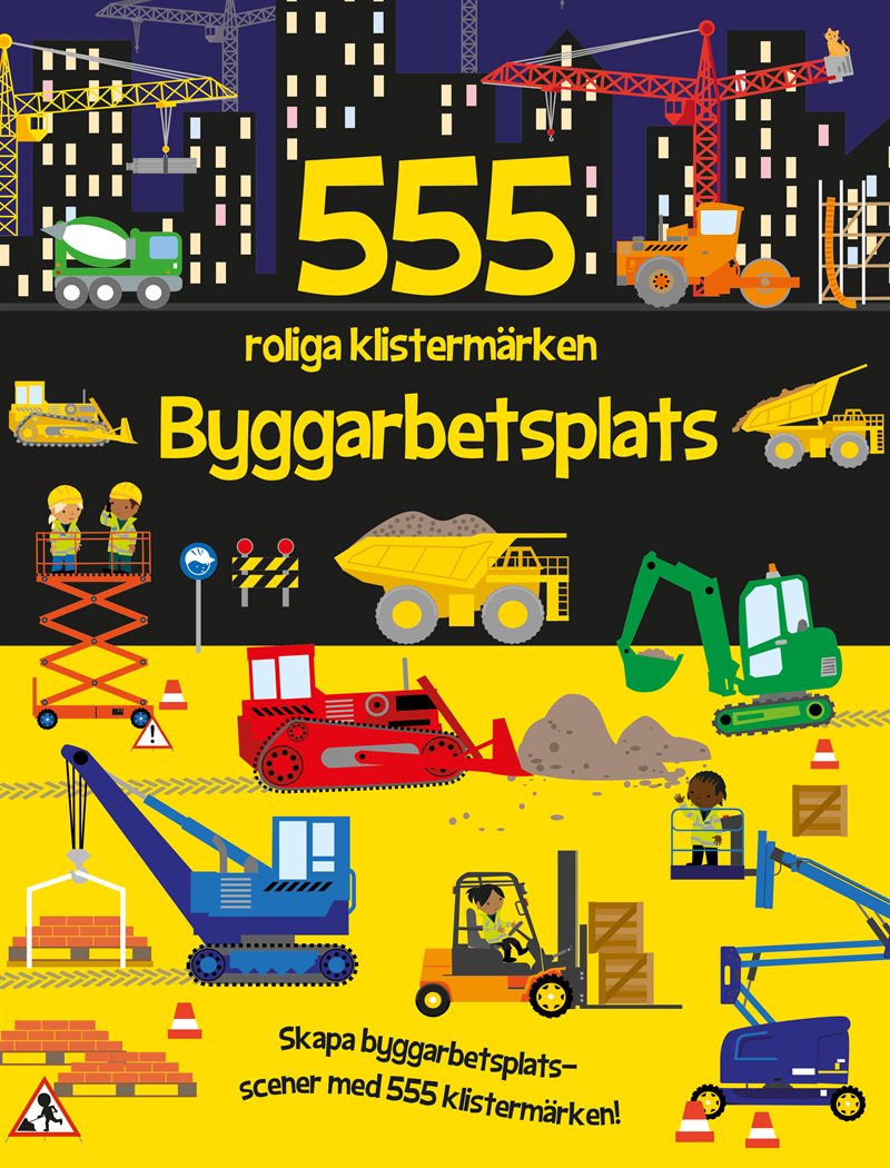 555 roliga klistermärken. Byggarbetsplats