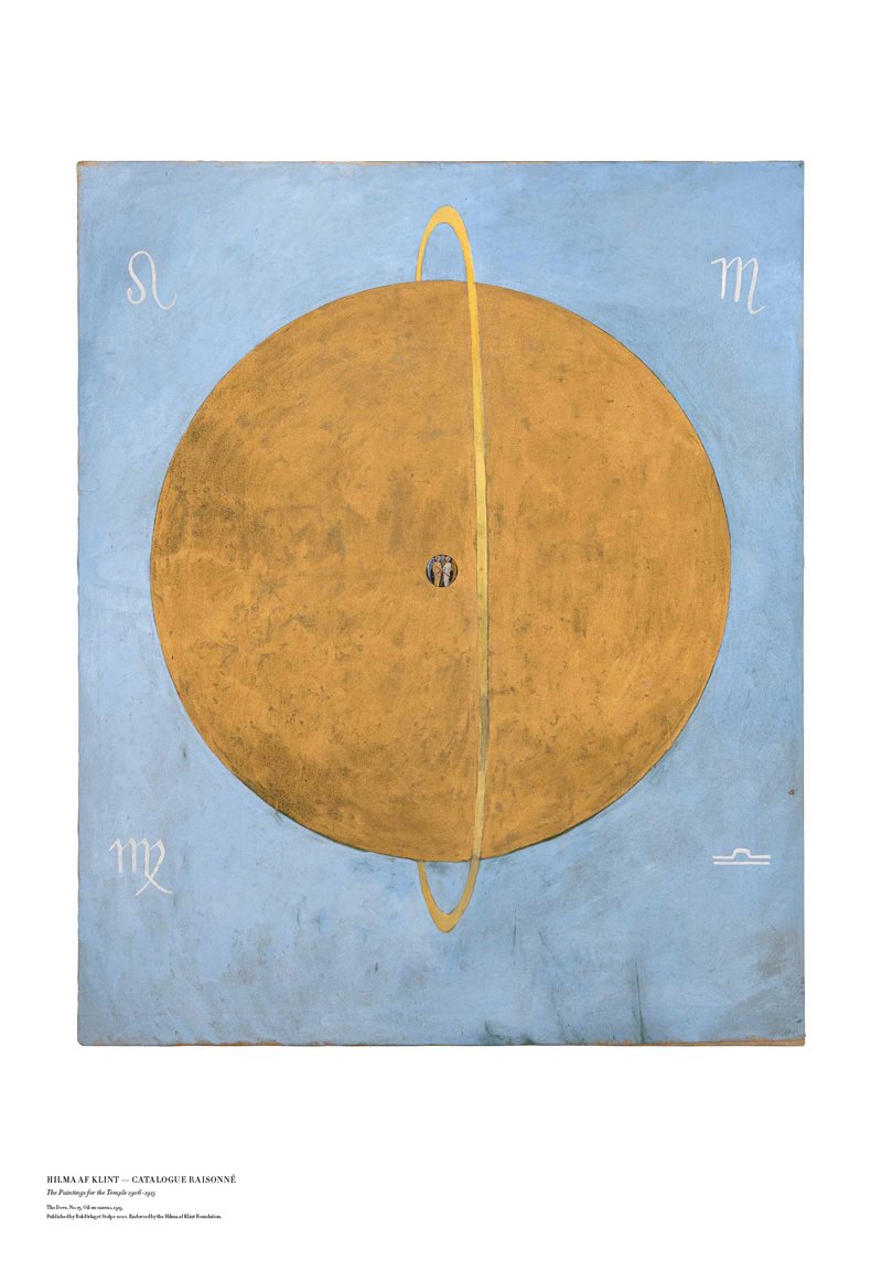 Hilma af Klint : The Dove, No. 13.