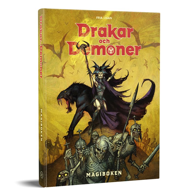 Drakar och Demoner Magiboken Standardutgåva