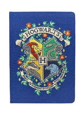 Harry Potter: Hogwarts Crest Embroidered Journal