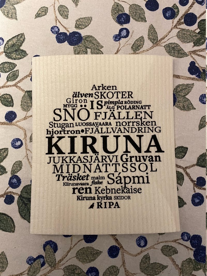 Disktrasa Kiruna vit