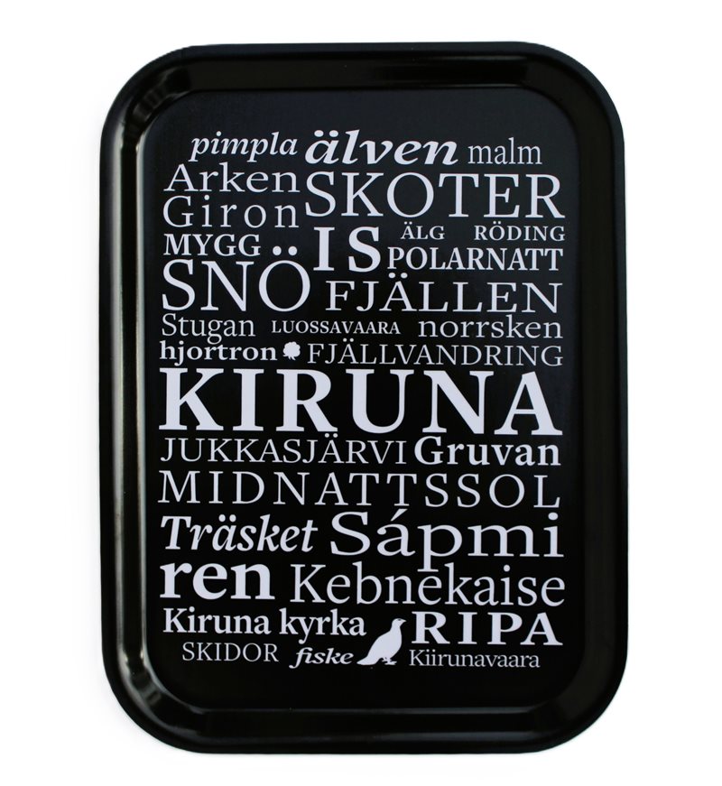 Kirunabricka Liten svart