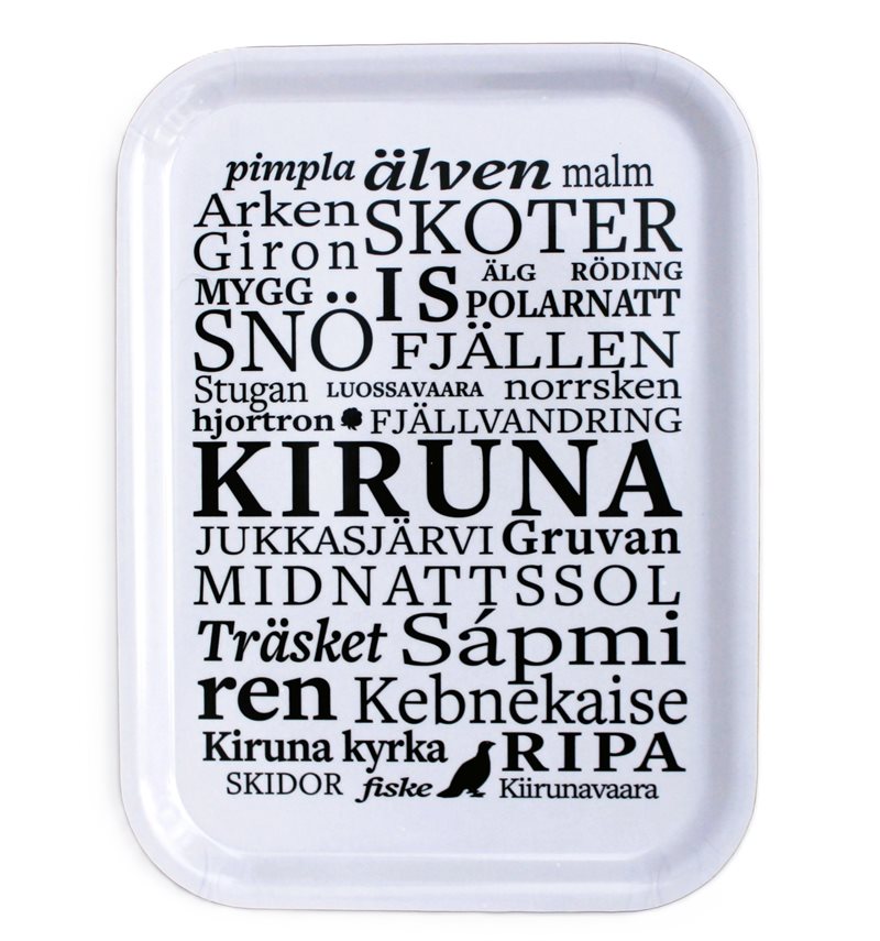 Kirunabricka Liten vit