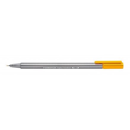  Fineliner Triplus 0,3mm mörk gul