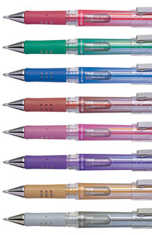 Gelpenna PENTEL Hybrid Gel 1,0 silver