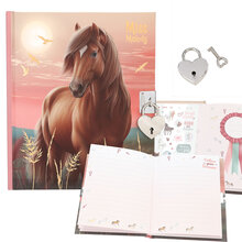 Miss Melody Dagbok m. hjärtlås