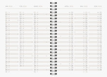 Kalender A5 Better Future Almanacksförlaget