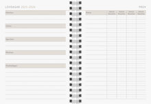 Kalender A6 Stars FSC Almanacksförlaget