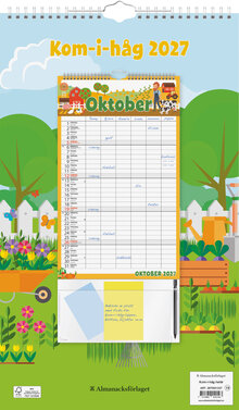 Väggkalender - Kom-i-håg Helår FSC