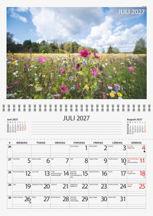 Väggkalender - Mappkalendern FSC