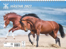 Väggkalender - Hästar FSC
