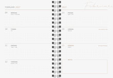 Designkalender - A6 Black&White 12 mån FSC