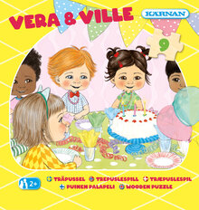Träpussel Vera & Ville 9 bitar