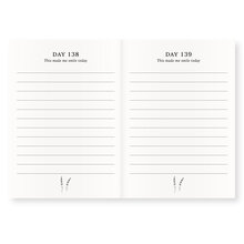 One Year Journal Green Lavender