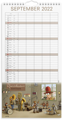 Familjekalender Jan Lööf, FSC Mix