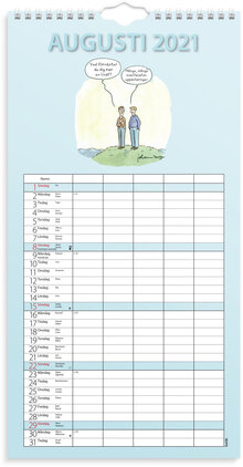 Familjekalender Rolig, FSC Mix