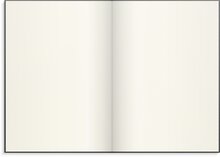 Anteckningsbok linnetextil A5 Olinjerad mörkgrå