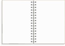 Anteckningsbok - Notebook - blank A5 Serene