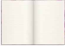 Anteckningsbok - Notebook - lined A5 Garden Dreams Violets