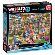 Pussel Wasgij Mystery 28- Feline Frenzy!